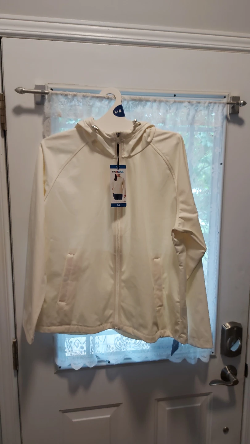 32 Degrees Cool Women's Hooded Jacket - Cream - Large