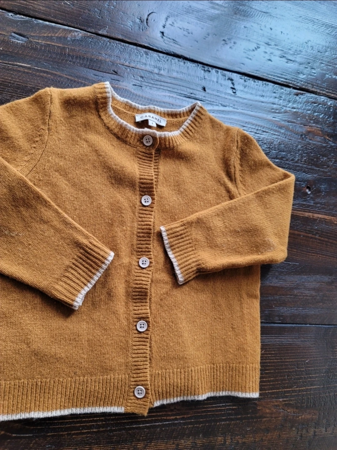 Caramel Kids Cardigan Size 4