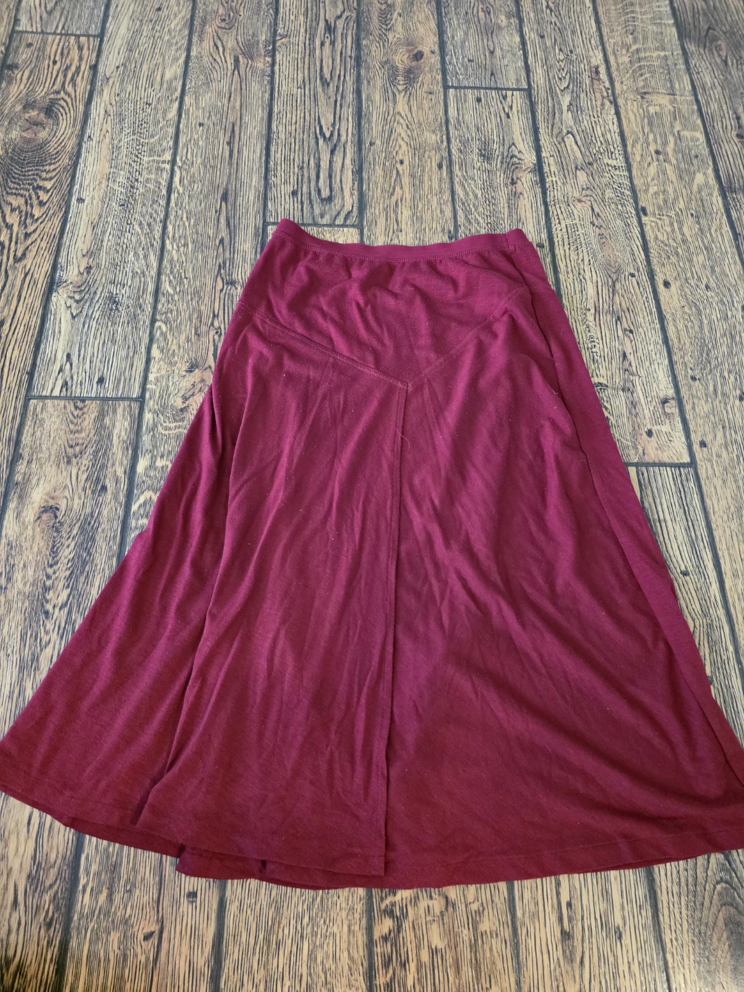 Jacob Women's Burgundy A-Line Skirt