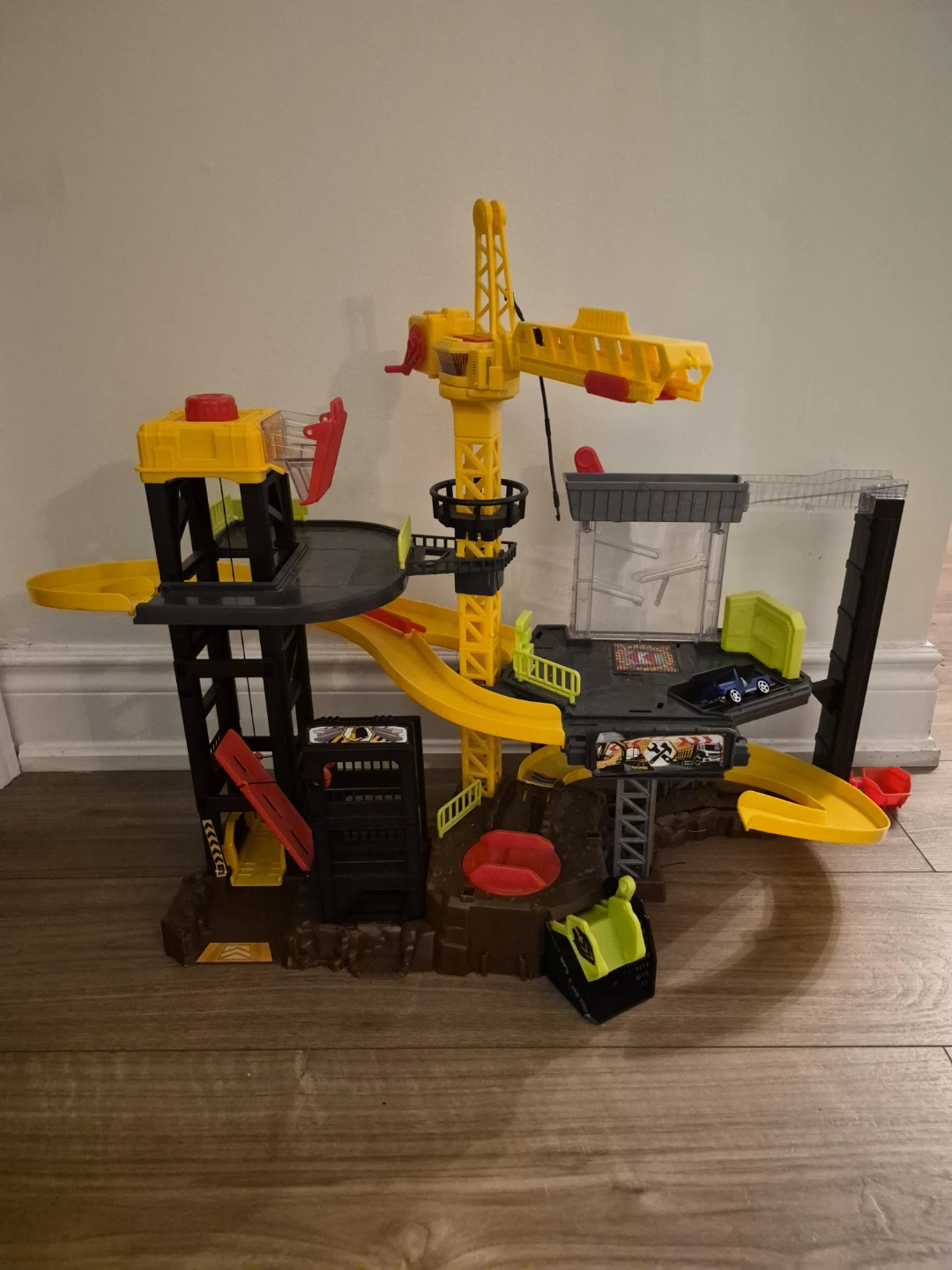 Hot Wheels Construction Site Playset