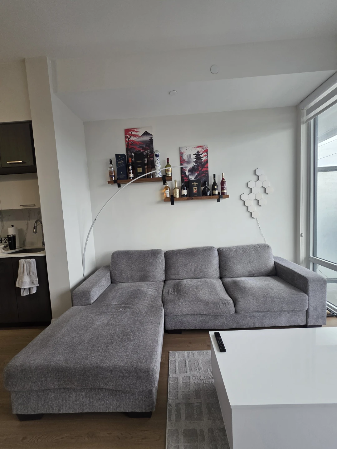 Grey Sectional Sofa