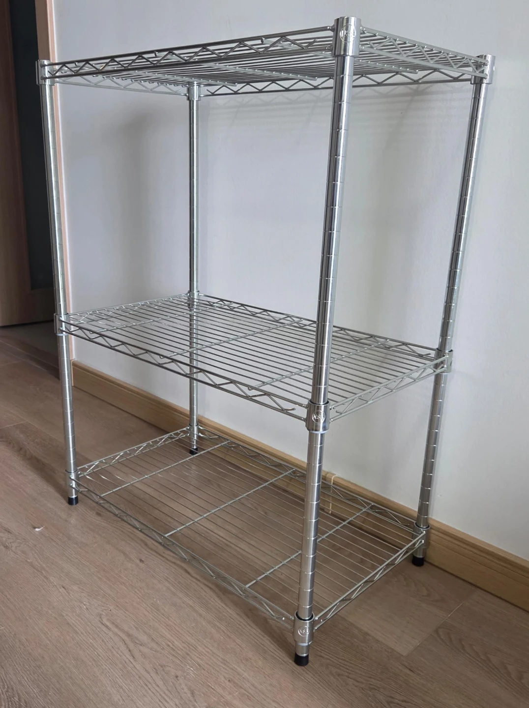 3-Tier Wire Shelving Unit