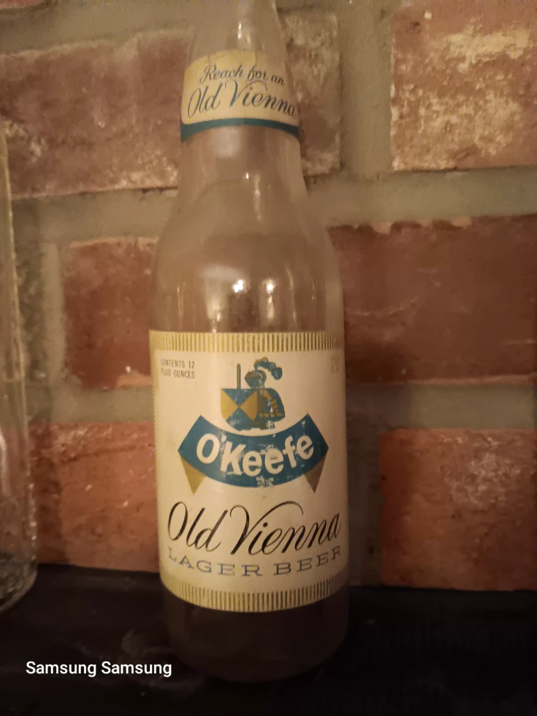 O'Keefe Old Vienna Lager Beer Bottle