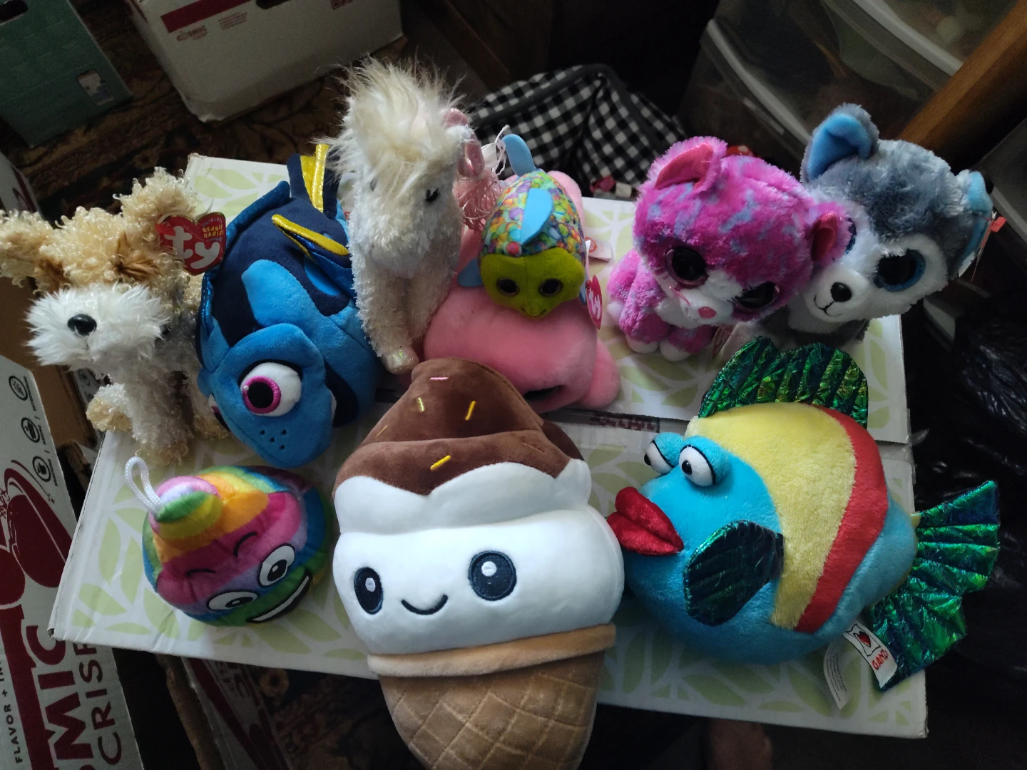 Lot 11 of Stuffies