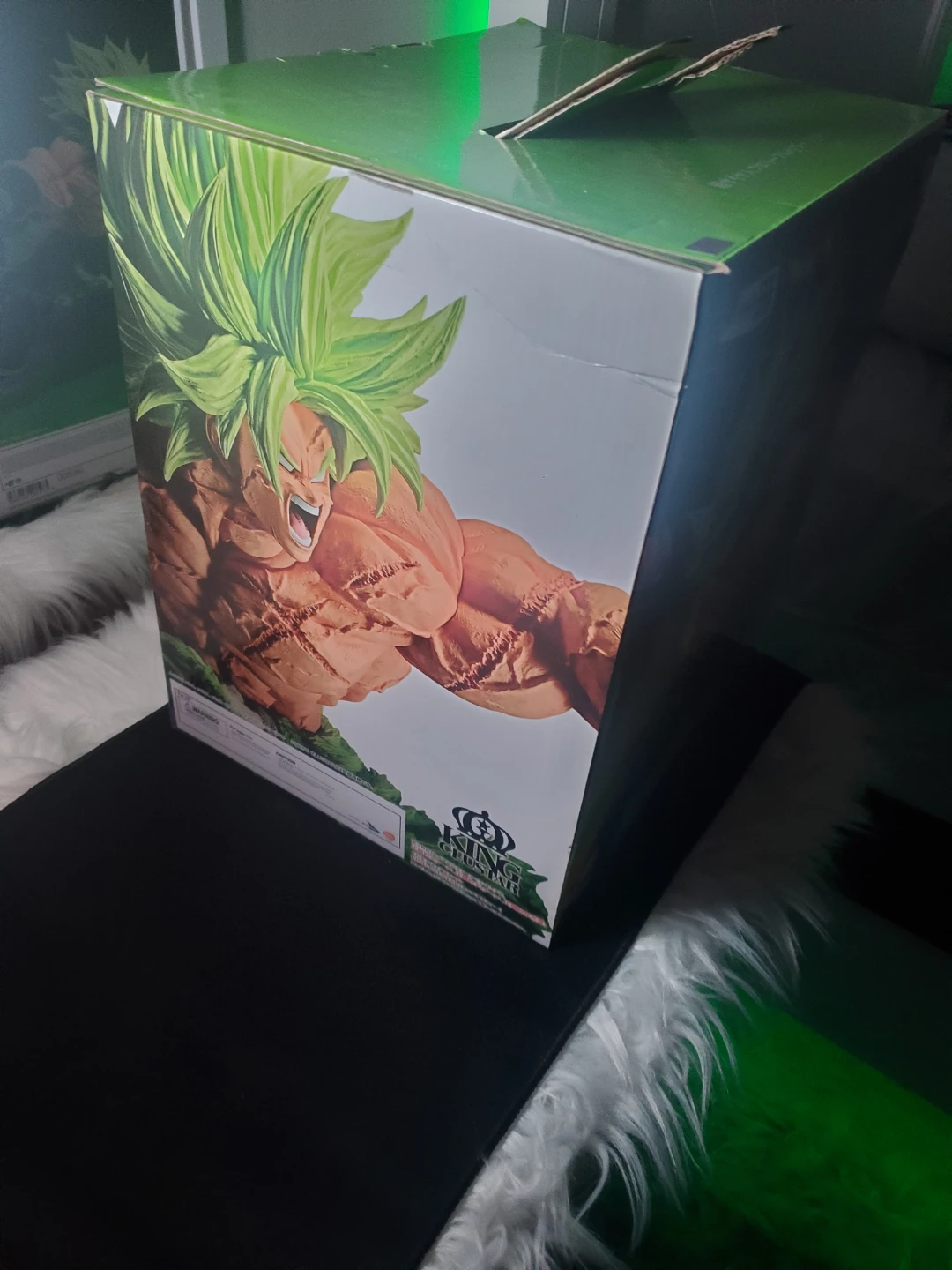 Dragon Ball Z King Clustar Broly Figure - photo 2