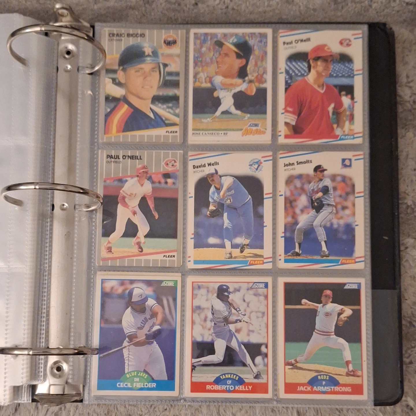 Score Baseball Cards Collection