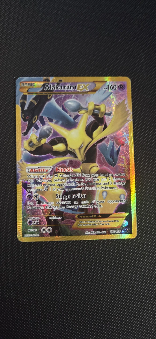 Alakazam EX (Secret) (125/124) | Pokemon TCG