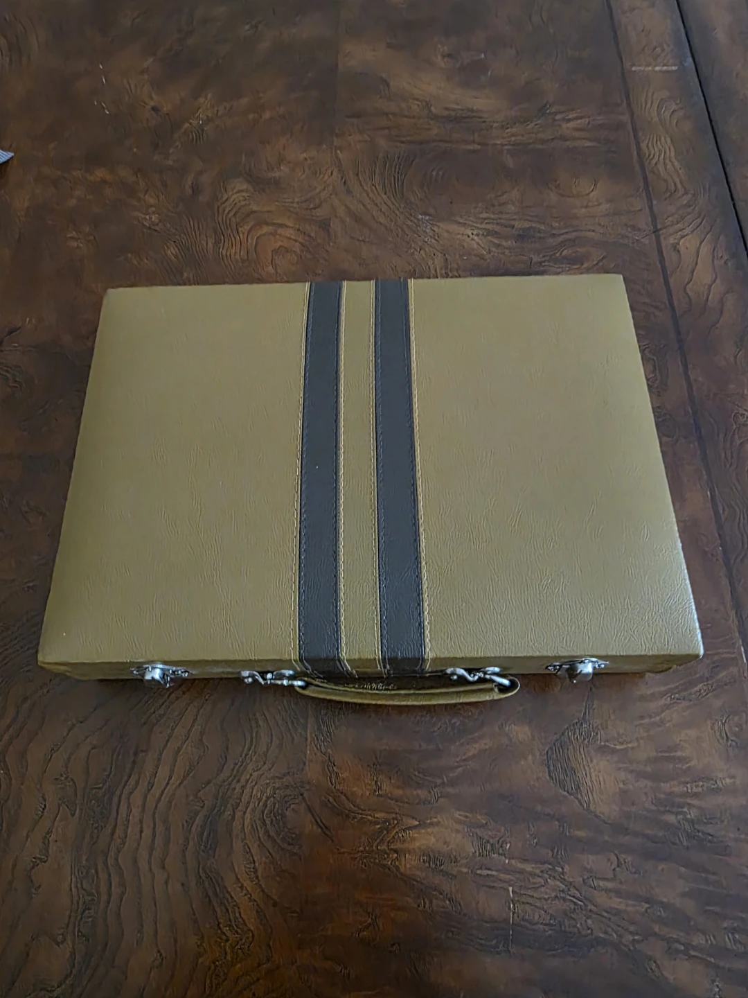 Vintage Backgammon Set with Case - photo 3