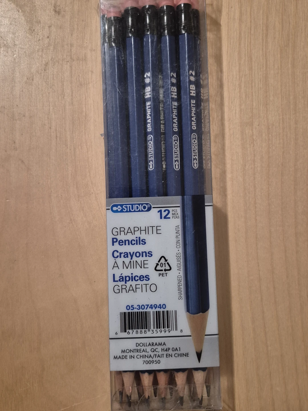 BN)Studio Graphite HB #2 Pencils