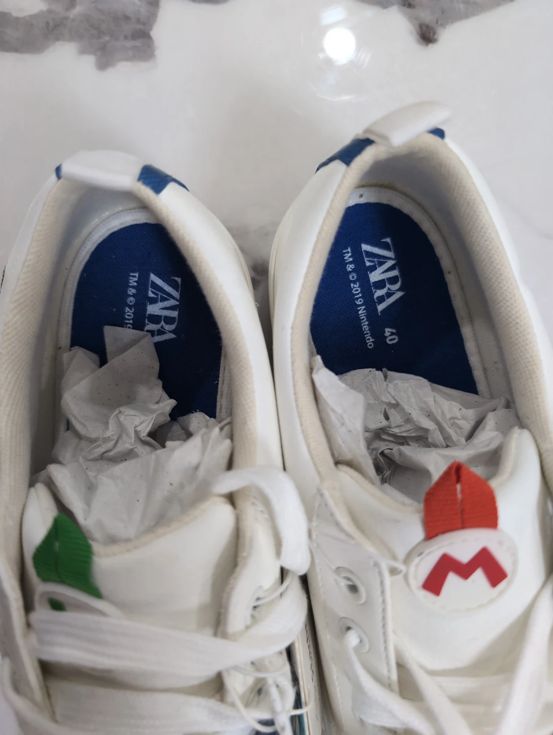 Zara Mario Kart Sneakers Size 40 - photo 4