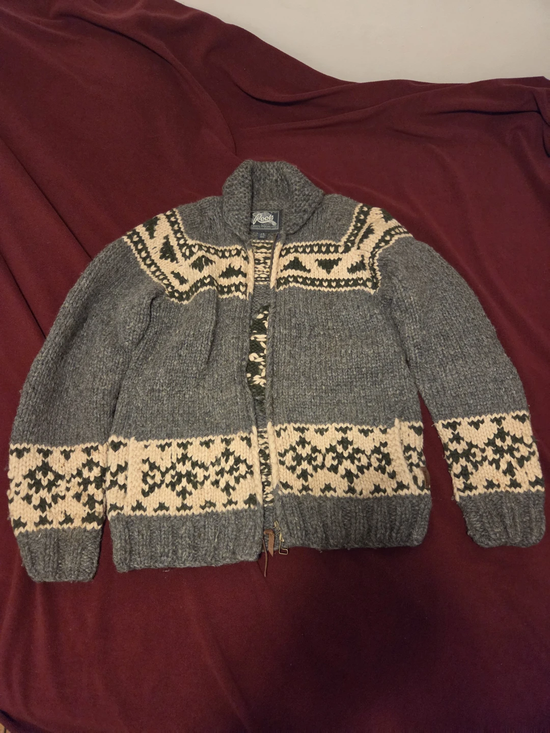 Roots Cowichan Style Sweater