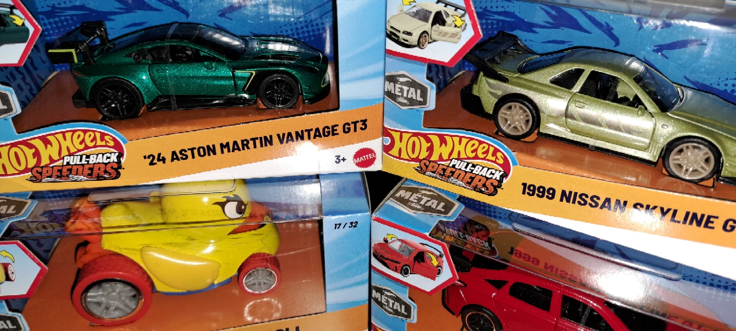 Hot Wheels Metal, Pull-Back Speeders, Die Cast Lot! - photo 2