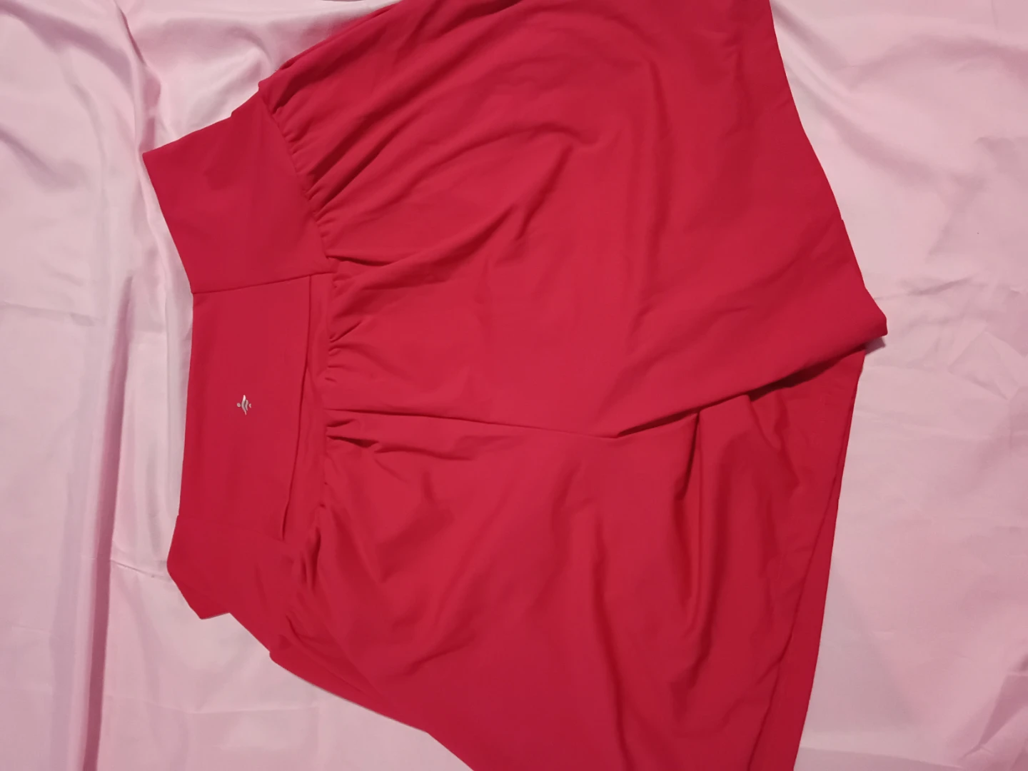 Halara SoftlyZero Airy Super High Waisted Shorts Red - photo 2