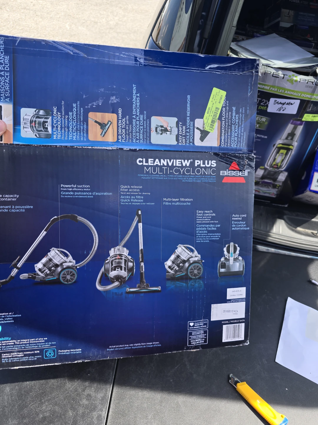 Bissell CleanView Plus Multi-Cyclonic Vacuum - photo 3