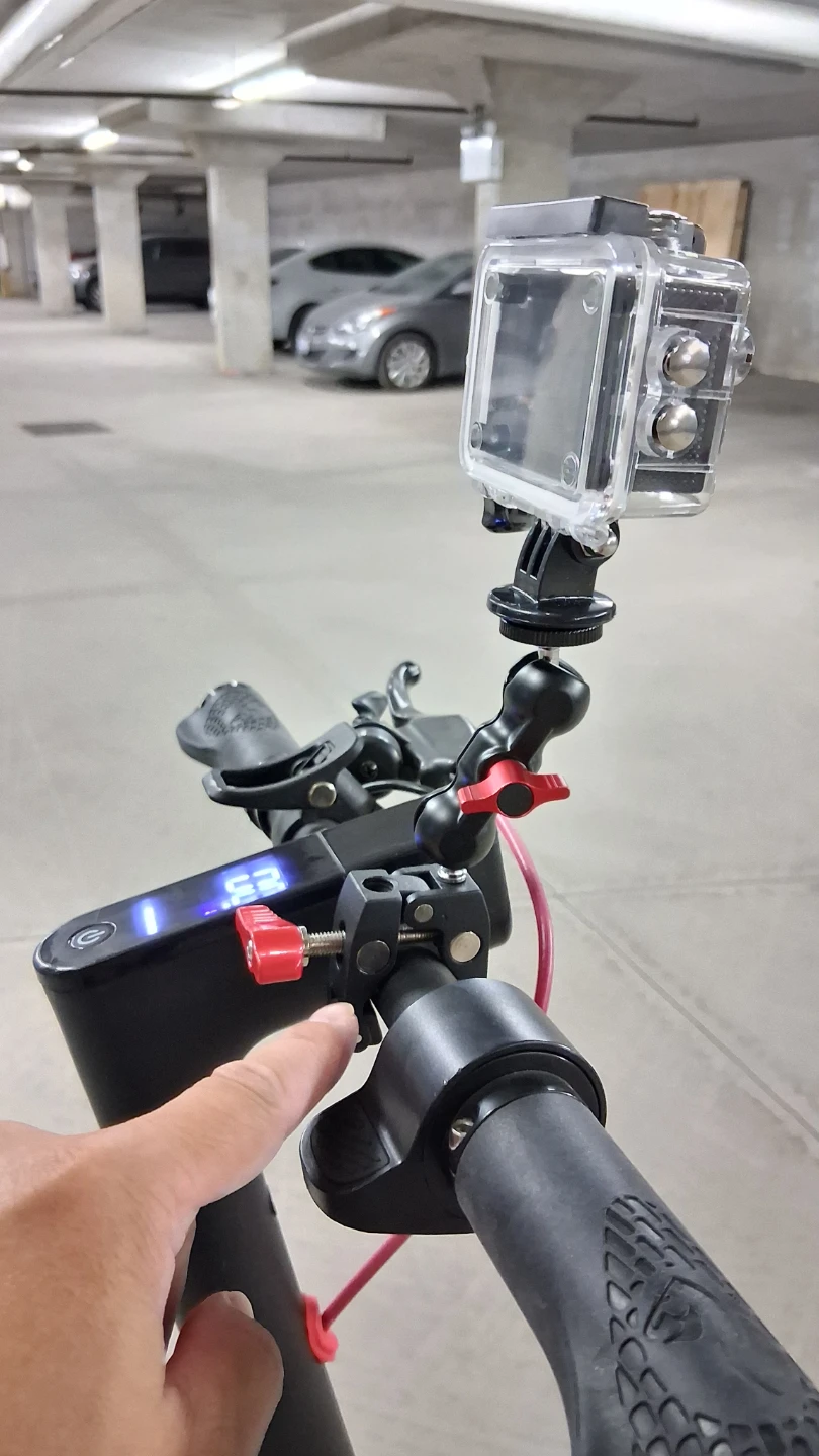 phone holder clamp Insta360 GoPro ebike escooter motorcycle