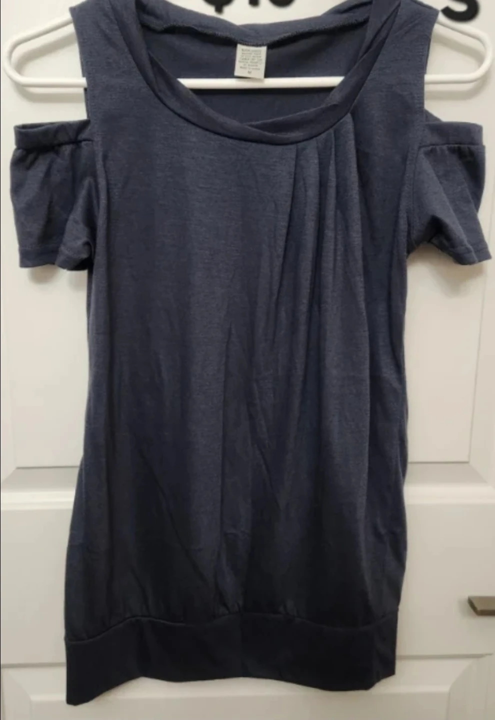 Women's Cold Shoulder Tunic Top