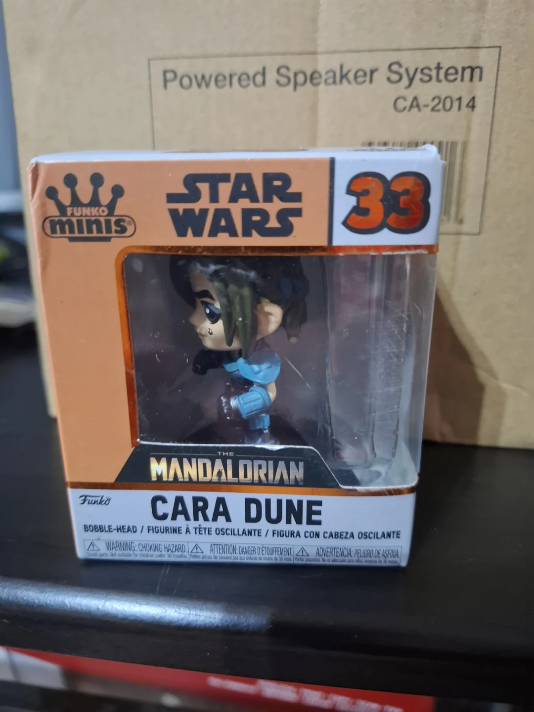 Funko Star Wars The Mandalorian Cara Dune Bobble-Head
