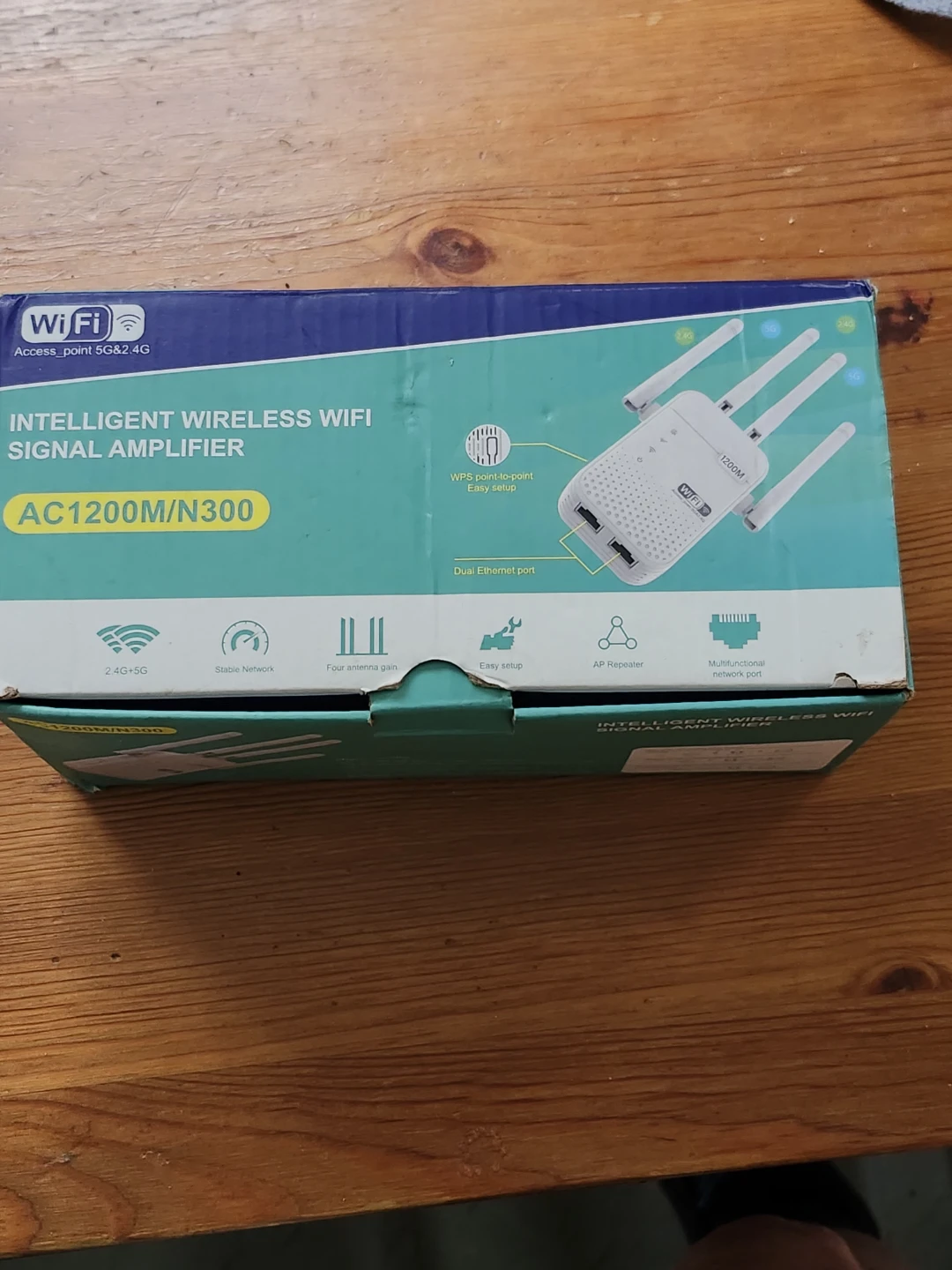 Intelligent Wireless WiFi Signal Amplifier AC1200M/N300