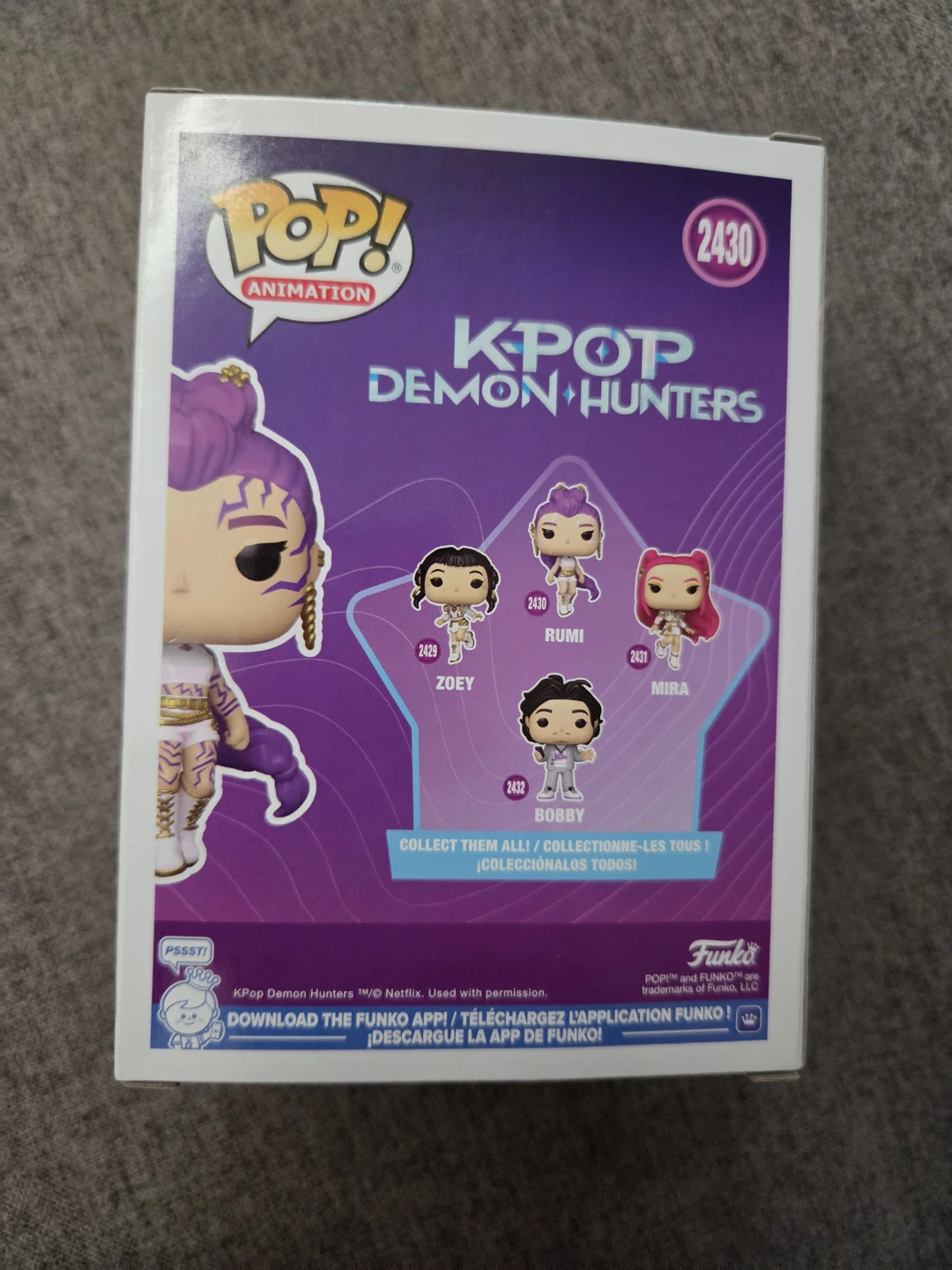 Funko Pop! Animation K-Pop Demon Hunters Rumi #2430 - photo 2