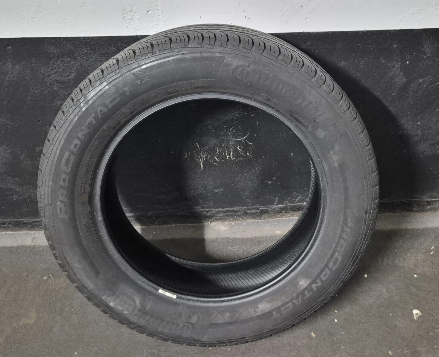 Repaired Continental ProContact TX Tire 235/55 R18 - photo 2
