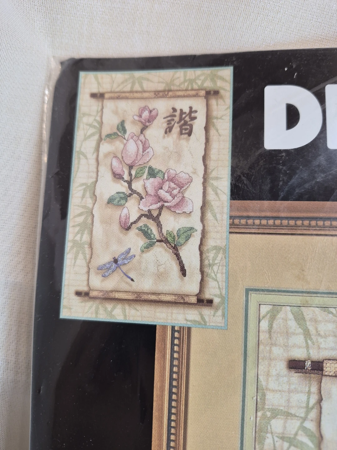 Dimensions Floral Scroll  Counted Cross Stitch Kit  #3203 - photo 2