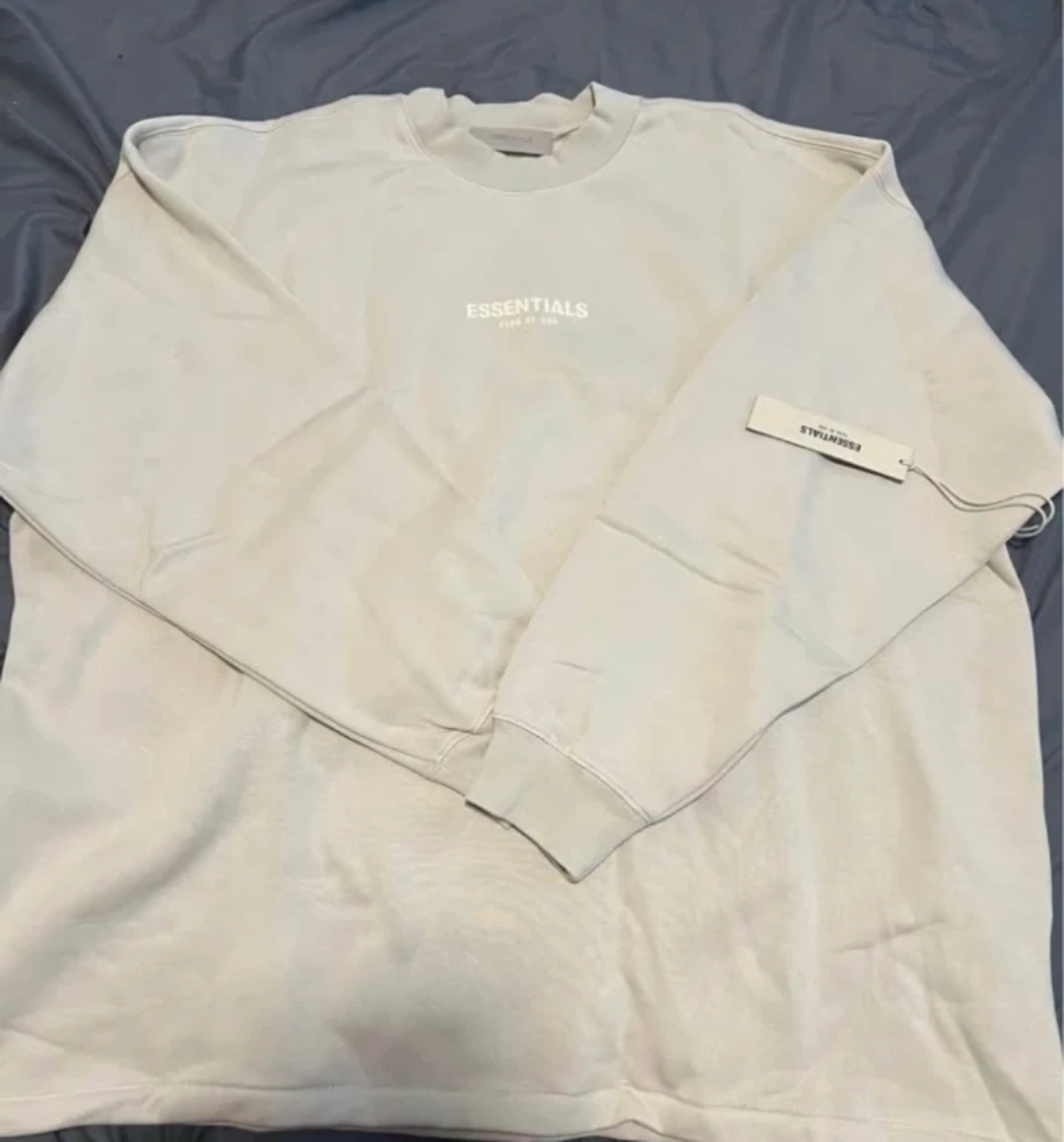 ESSENTIALS Fear of God Relaxed Crewneck Sweatshirt Wheat XXL - photo 2