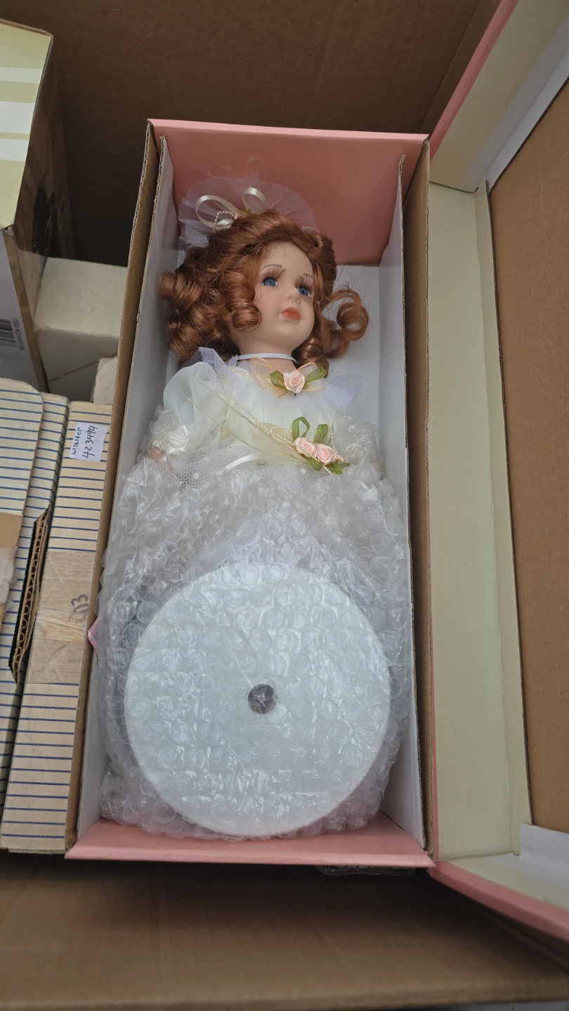 Sweet Heart Porcelain Doll
