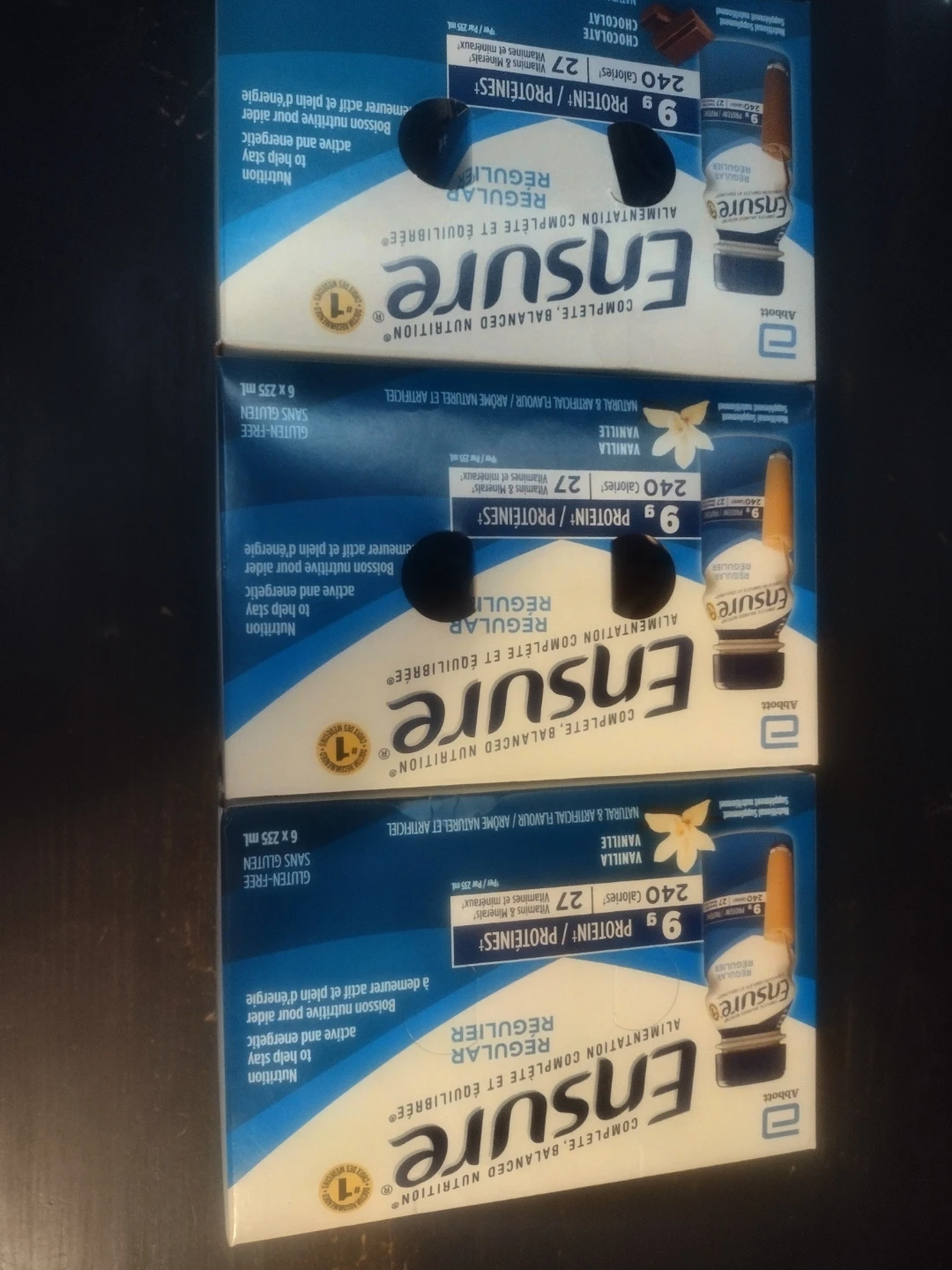 Ensure Regular Nutrition Shakes - Vanilla & Chocolate