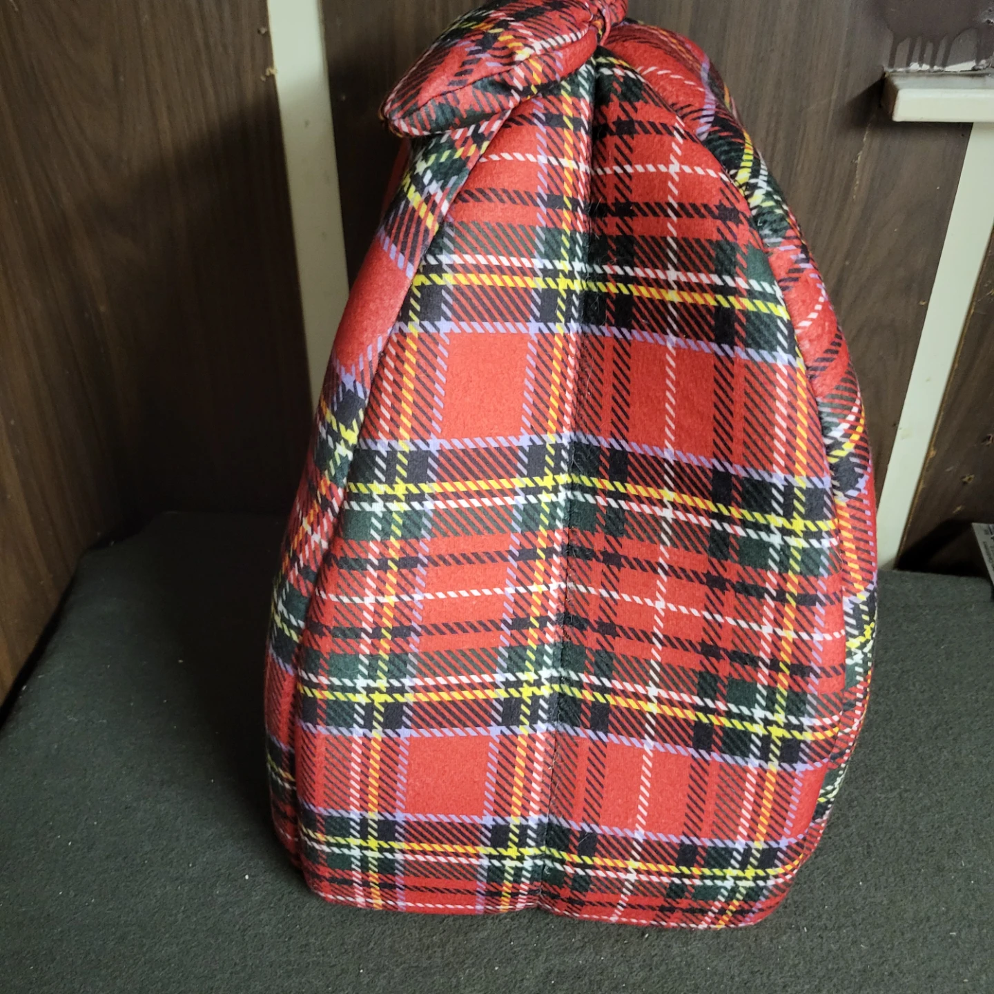 Tartan Plaid Pet Bed House - photo 3