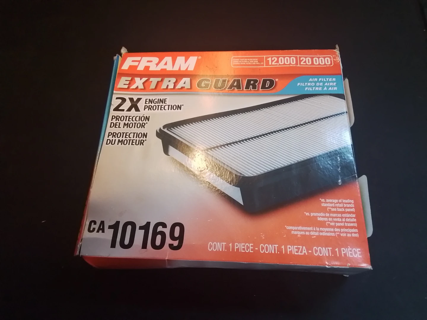 FRAM Extra Guard Air Filter CA10169