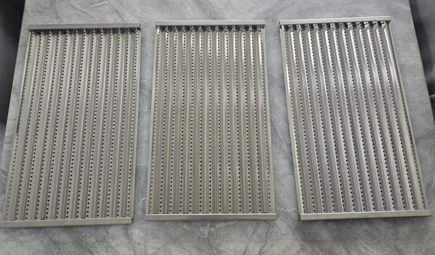 Set of 3 Stainless Steel Grill Grates