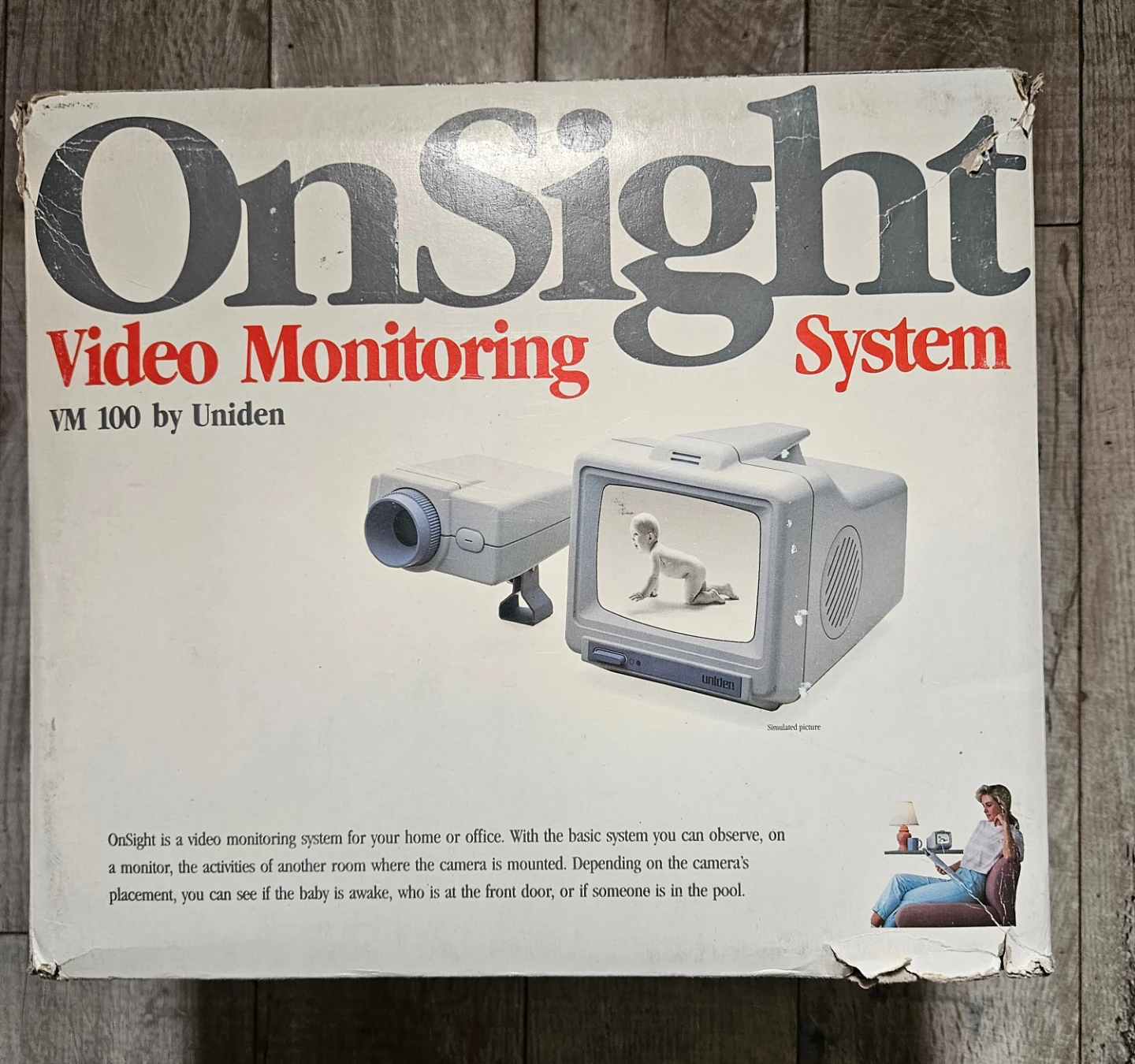 Uniden VM 100 OnSight Video Monitoring System