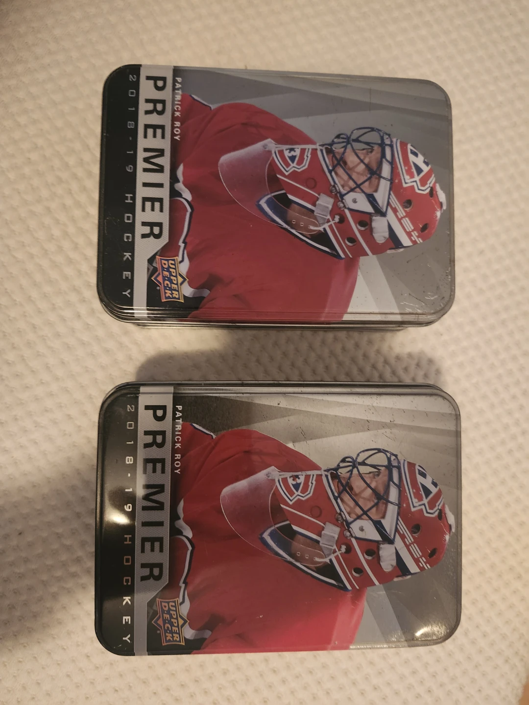 Upper Deck Premier Hockey 2018-19 Patrick Roy Tins (2)