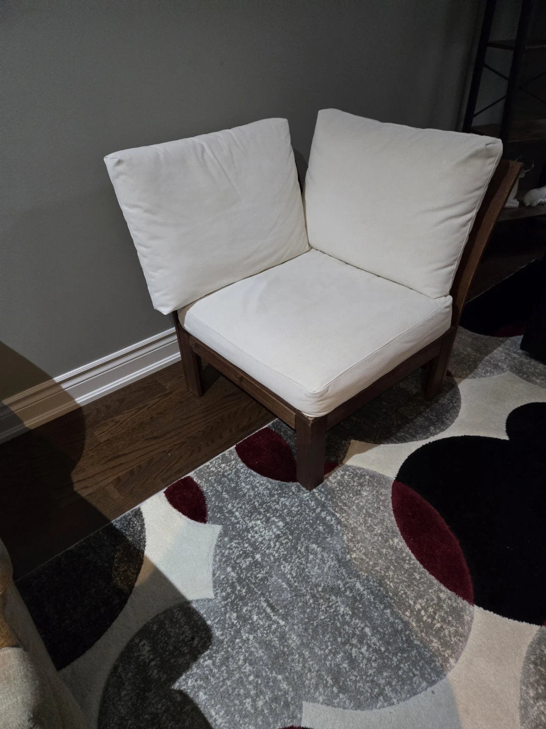 Wooden Armchair with Cushions - photo 2