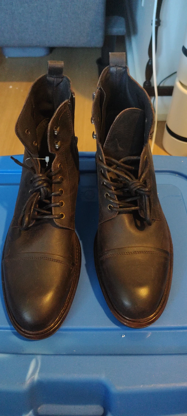 FEET YOU brown leather ankle boots