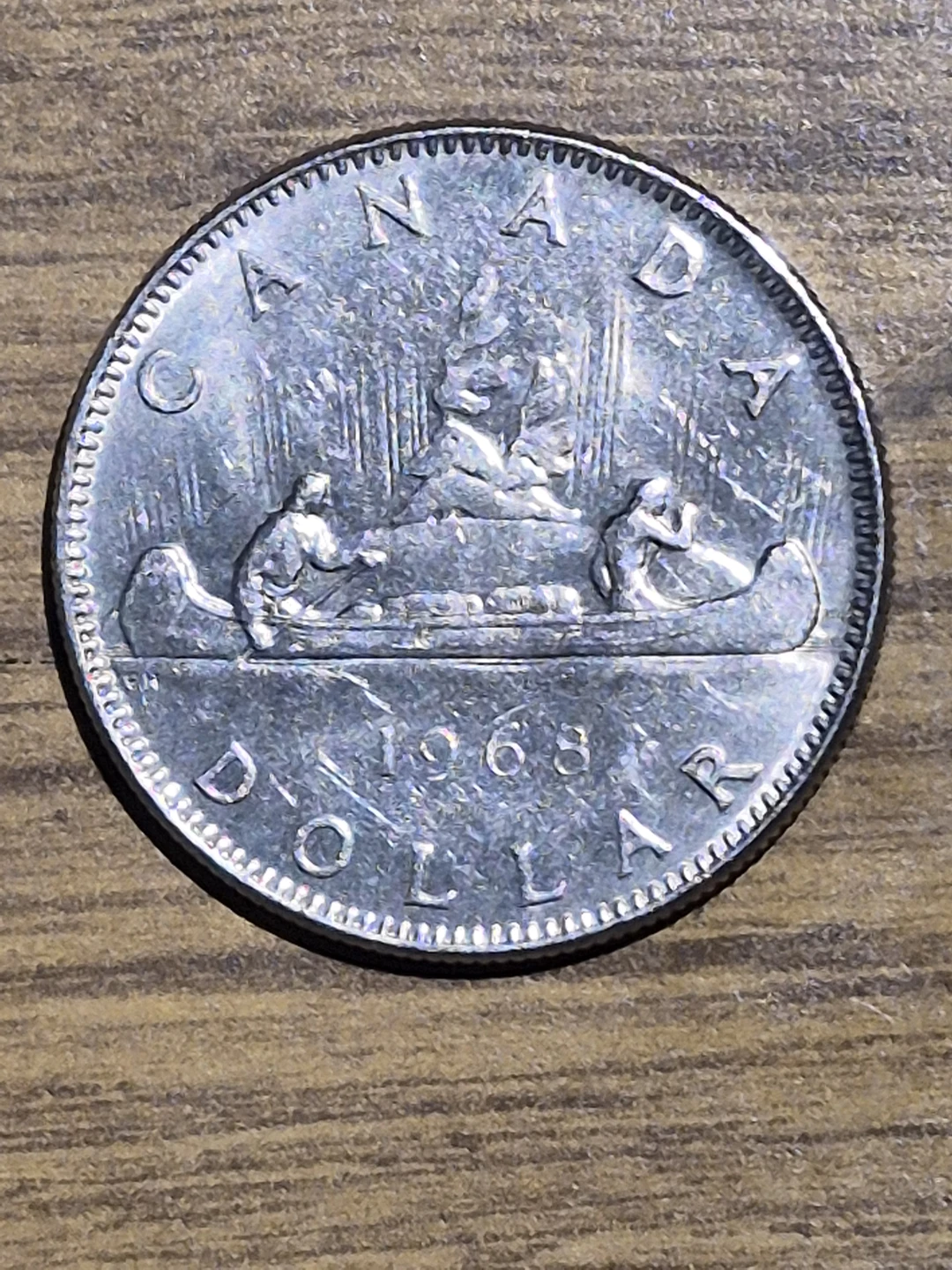 1968 Canadian Dollar Coin