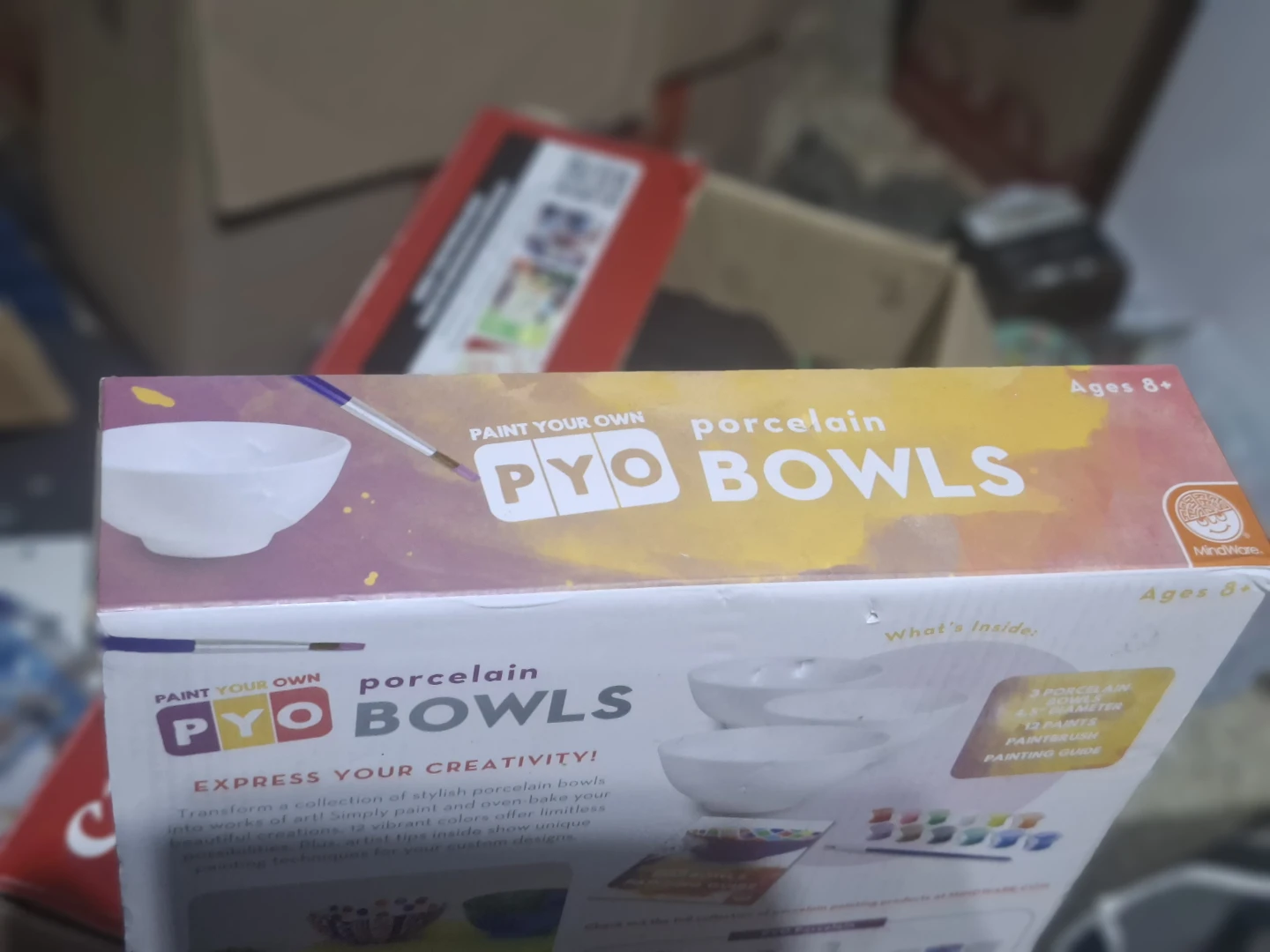 MindWare Paint Your Own Porcelain Bowls PYO Kit - photo 5