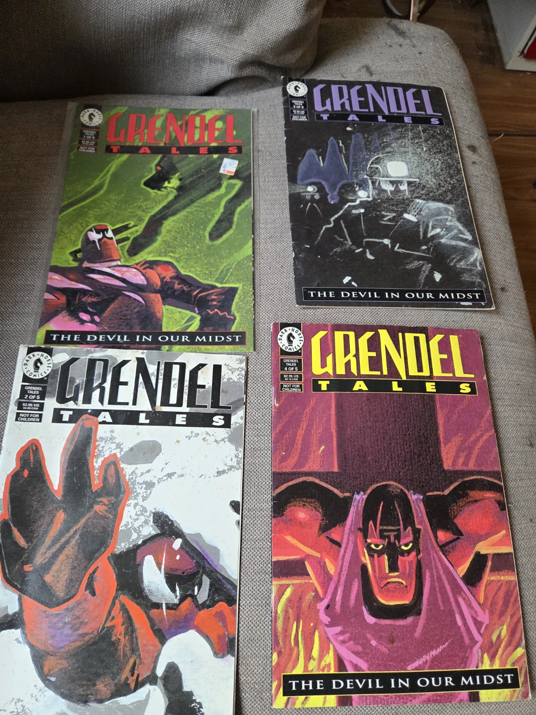 Grendel Tales Comic Books (Set of 4)