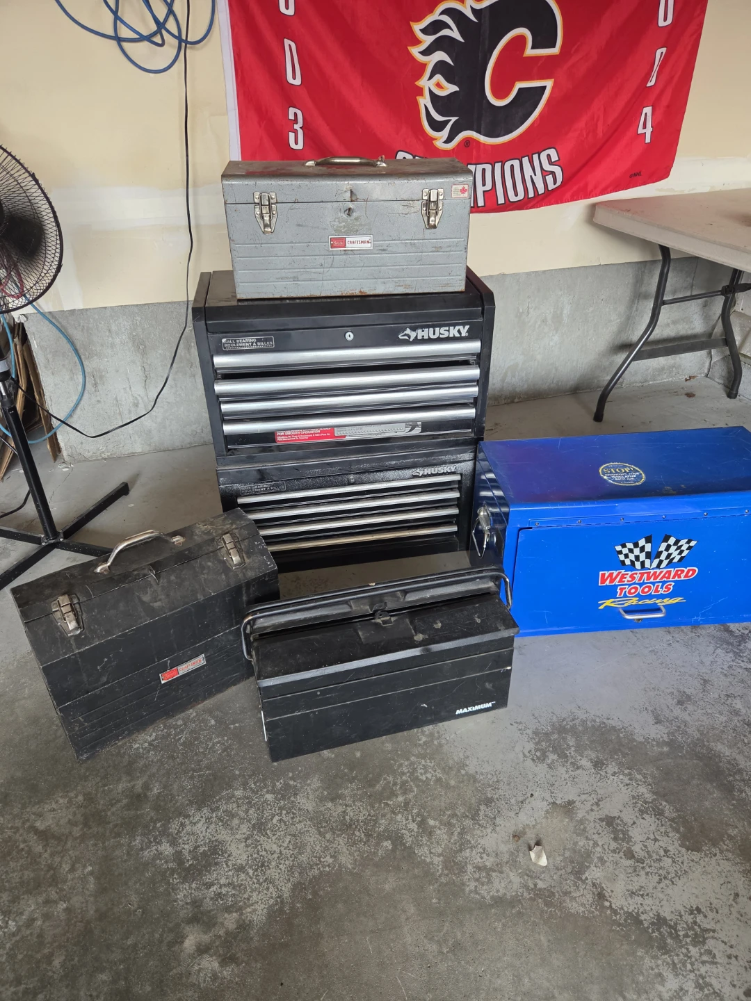 Various tool boxes