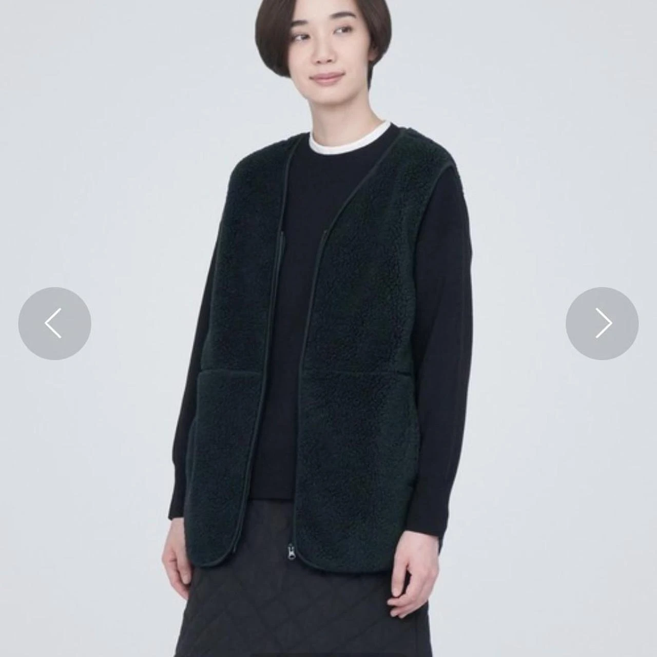 Muji fleece vest - photo 5