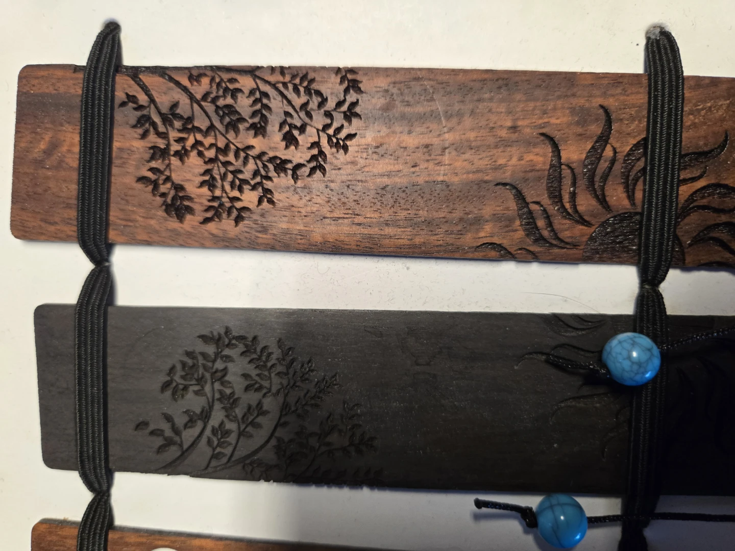 Wooden Bookmarks with Tassels - photo 3