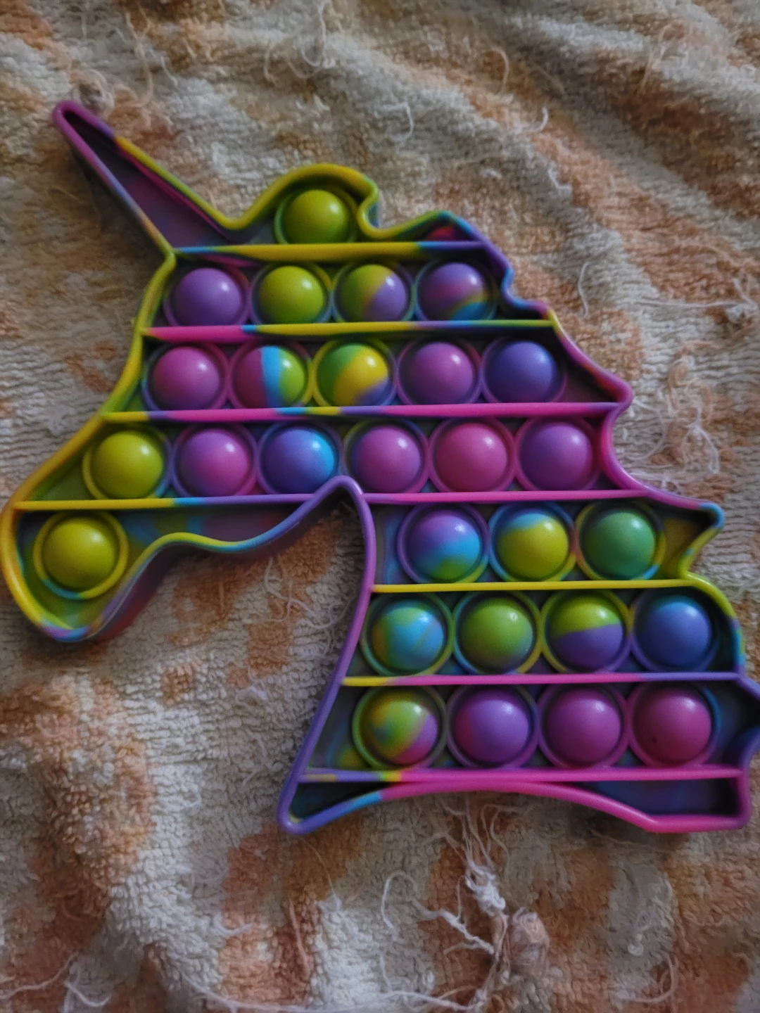 Unicorn fidget pop it toy