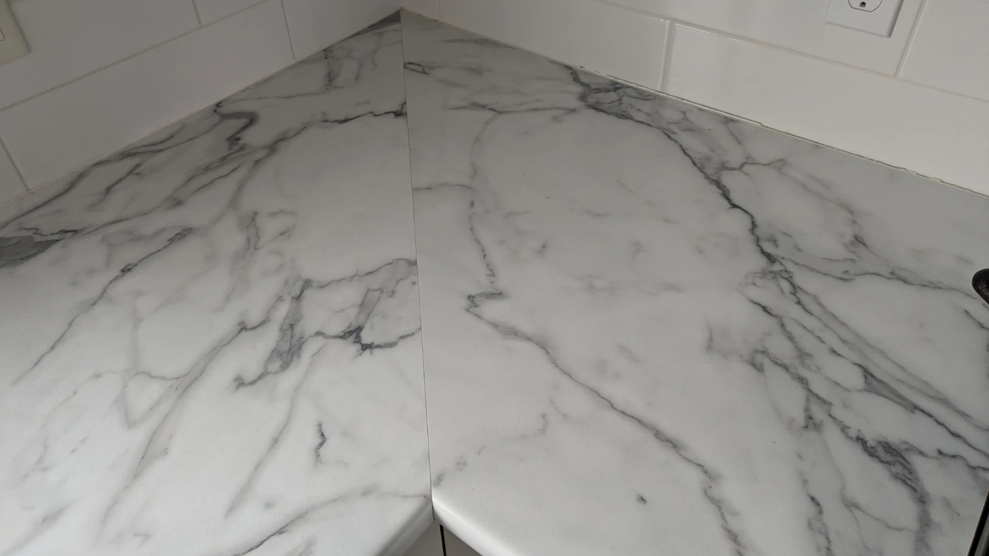 Laminate Countertops - Faux Marble Pattern - Multiple Sections - photo 2