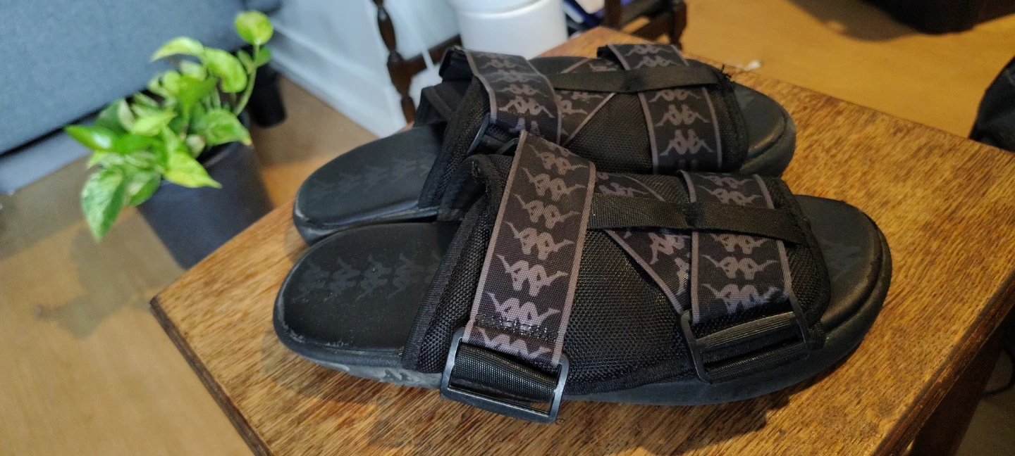 Kappa Black Slide Sandals - photo 3