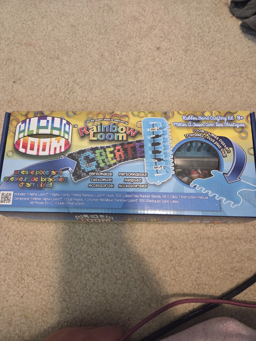Alpha Loom Rubber Band Crafting Kit
