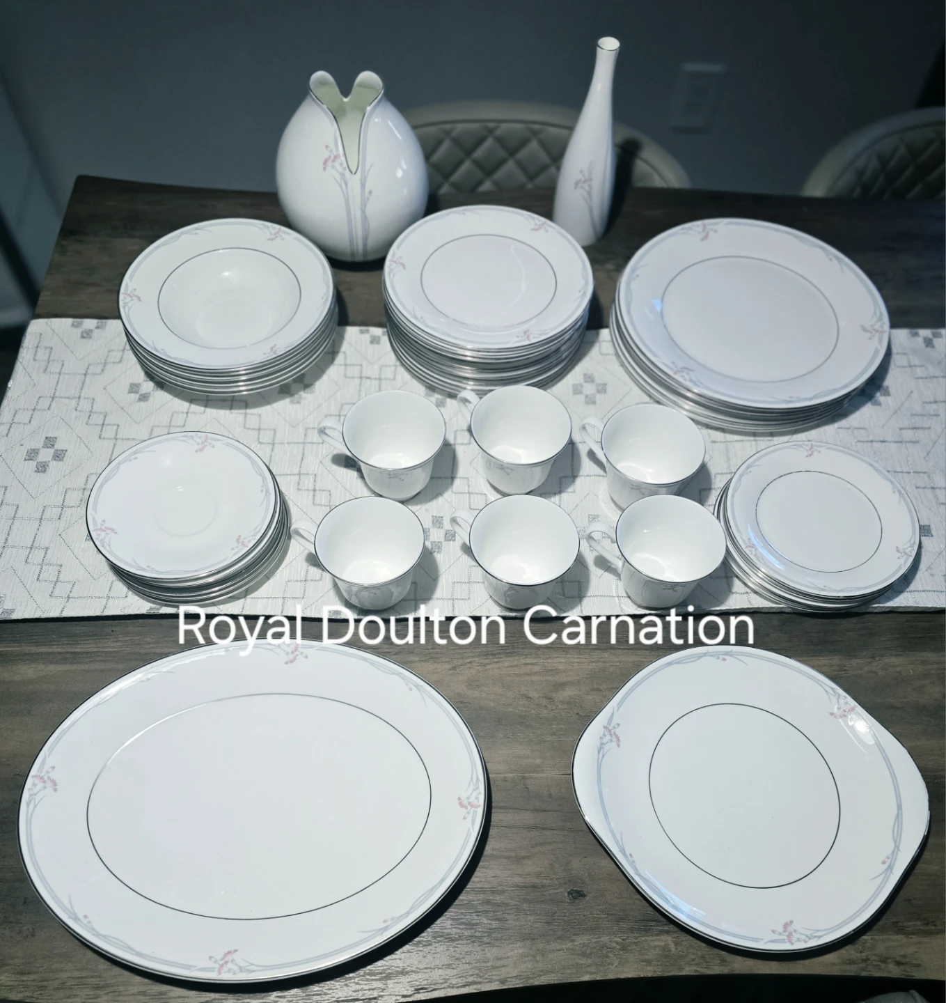 Royal Doulton Carnation Dinnerware Set