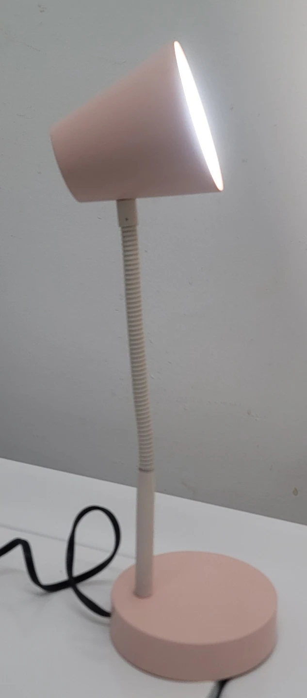 Pink Desk Lamp with Adjustable Neck - photo 2