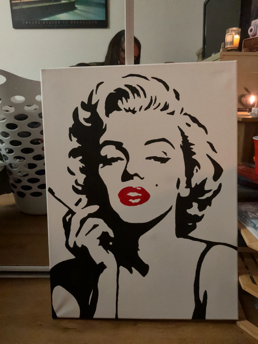 Marilyn Monroe Pop Art Canvas