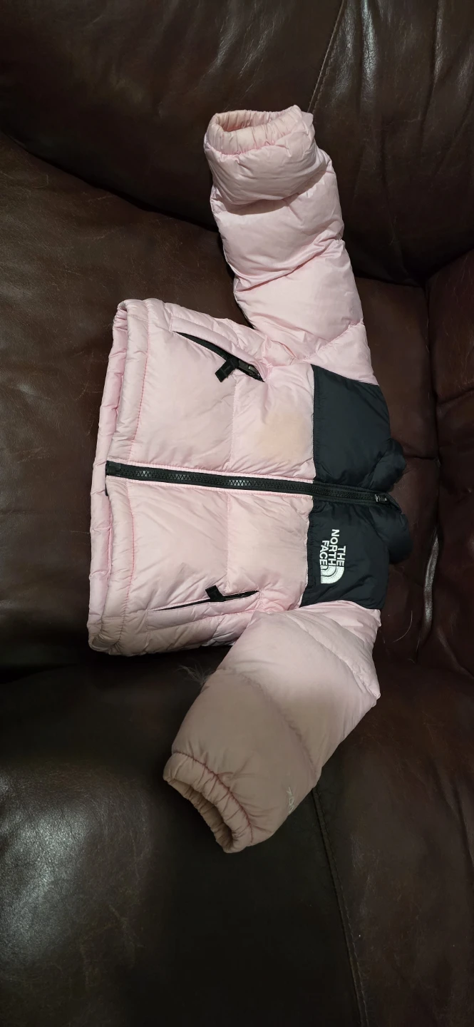 The North Face Puffer Jacket - Pink & Black