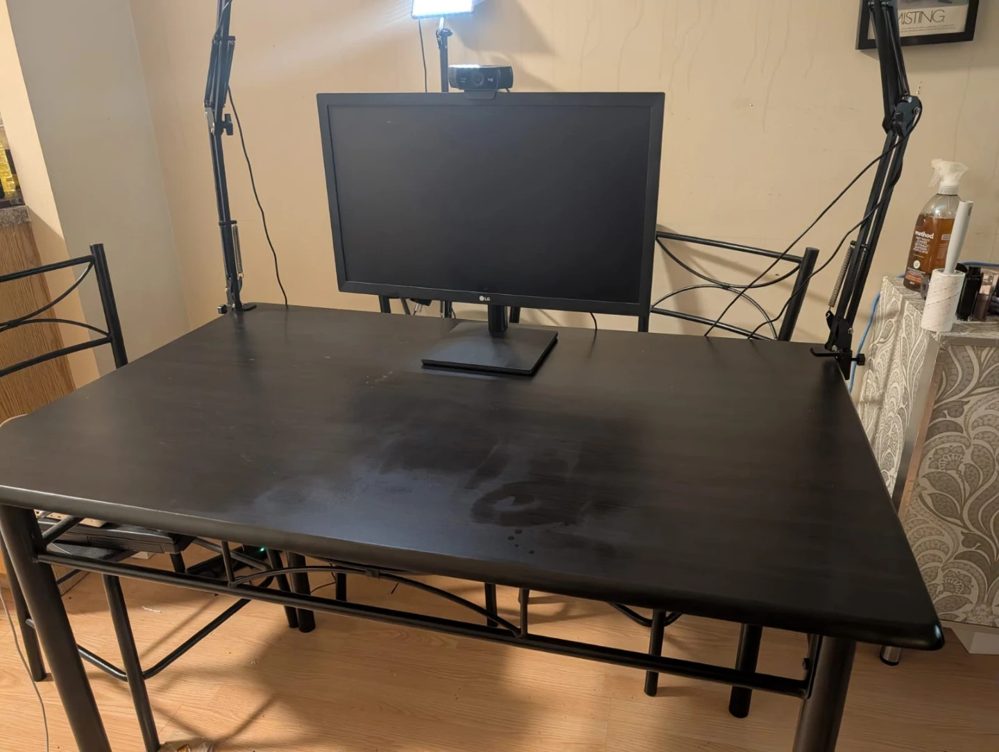 Apartment sized dining table / computer table - photo 3